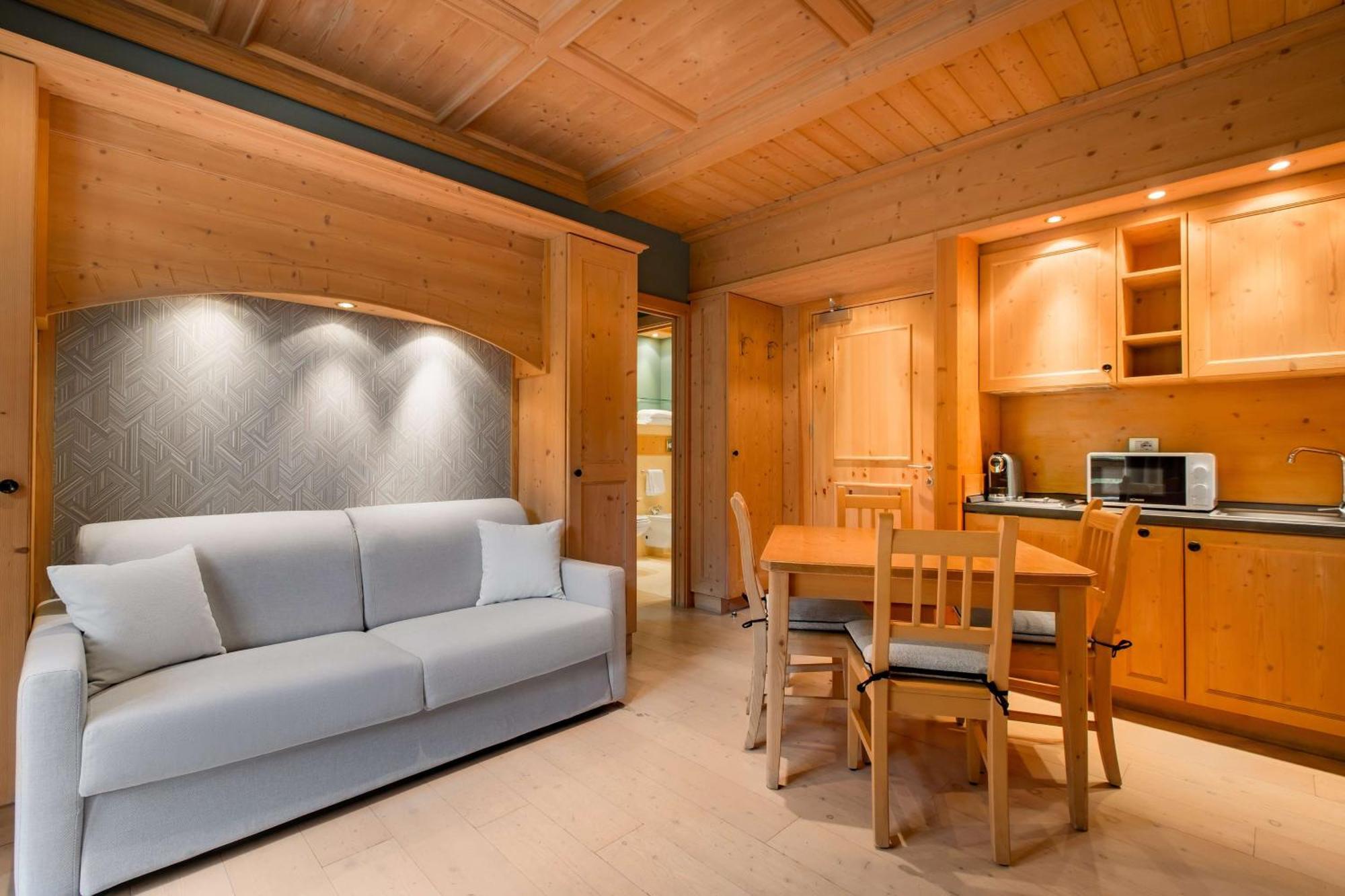 One-Bedroom Apartment Cristallo Mountain View