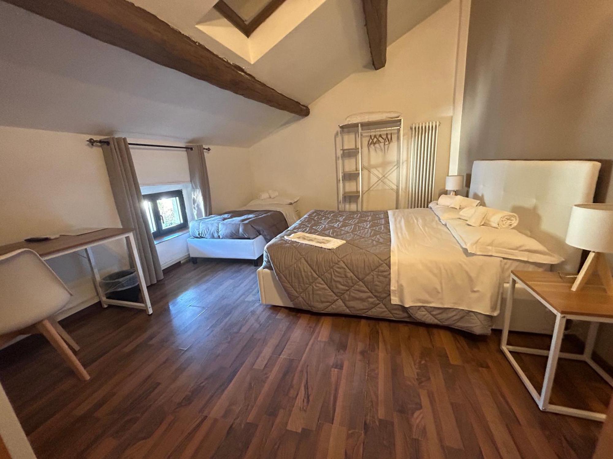 Triple Room Private External Bathroom Attic