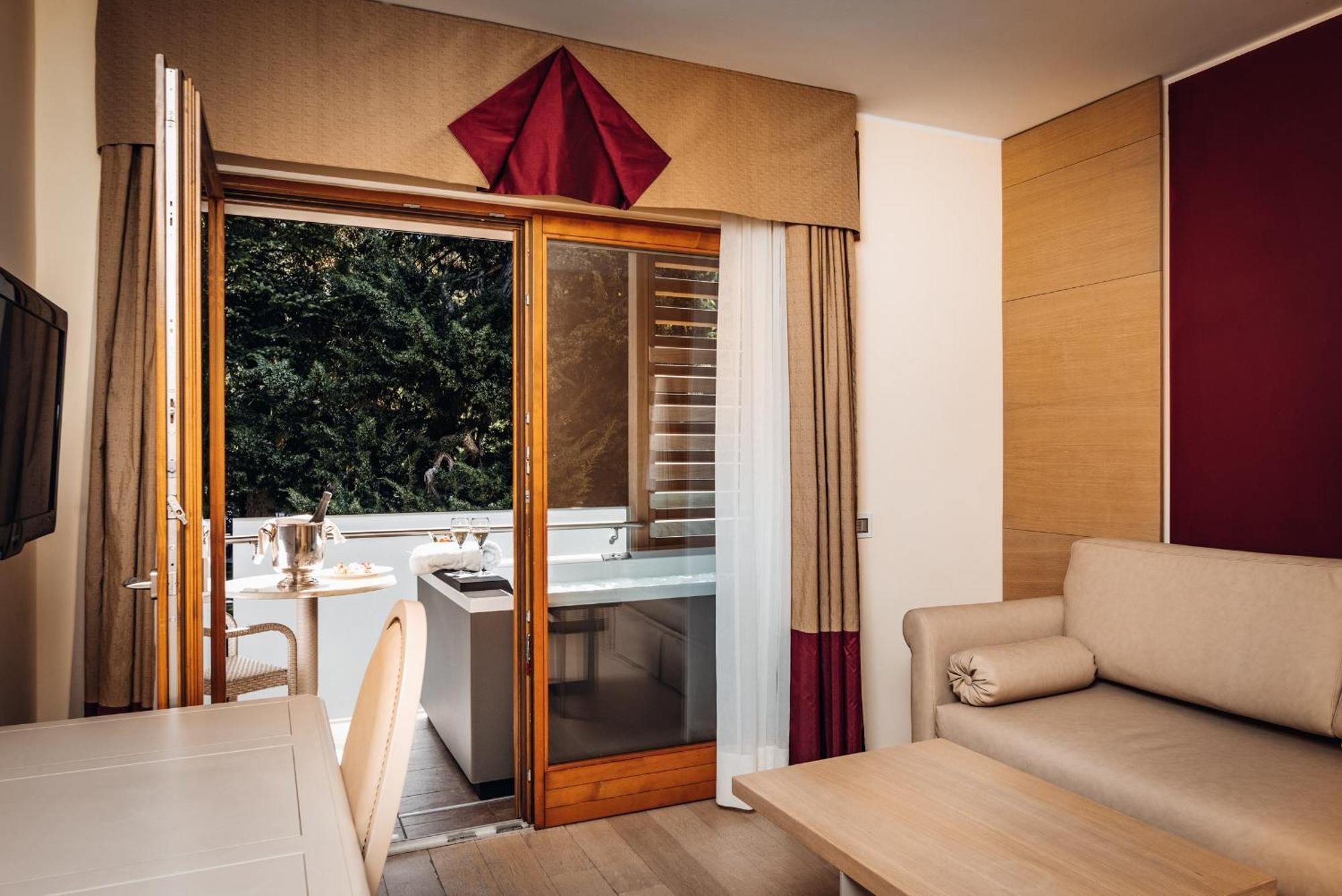 Suite mit Gartenblick