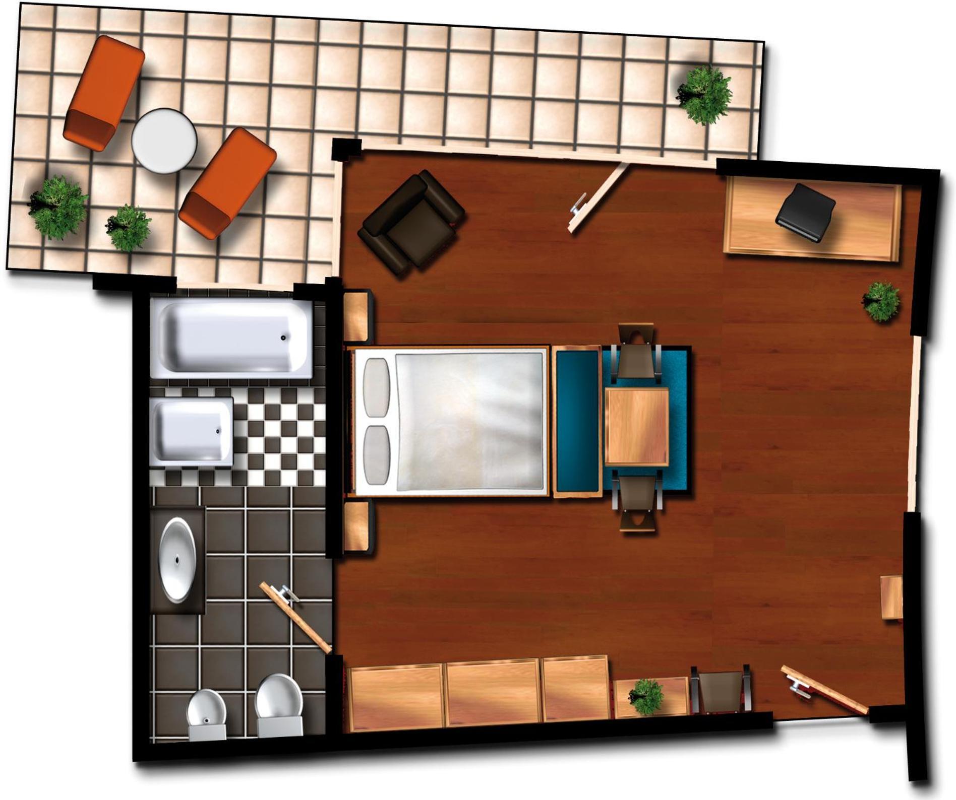Standard Doppelzimmer