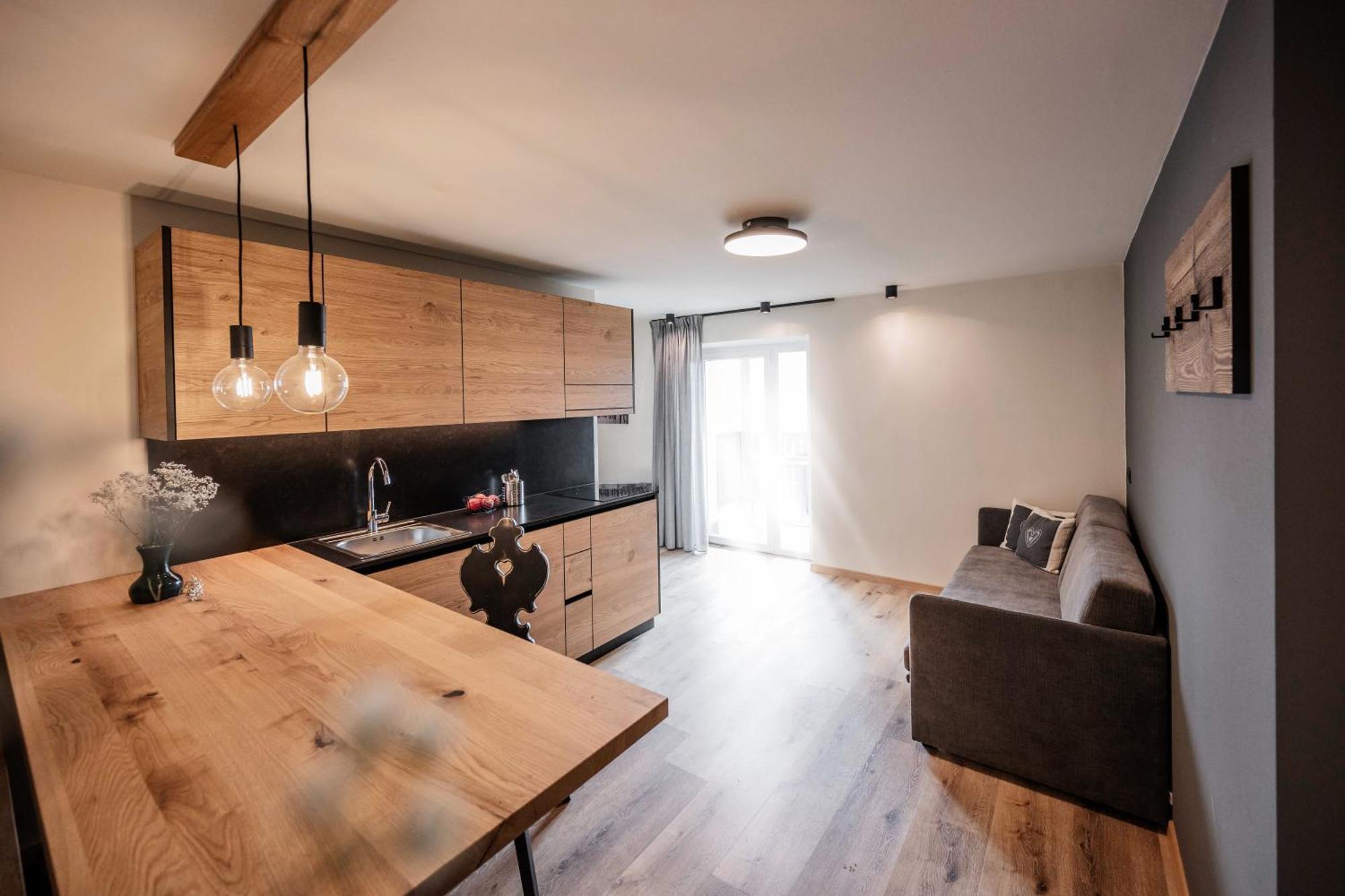 Apartment mit 2 Schlafzimmern und Bergblick