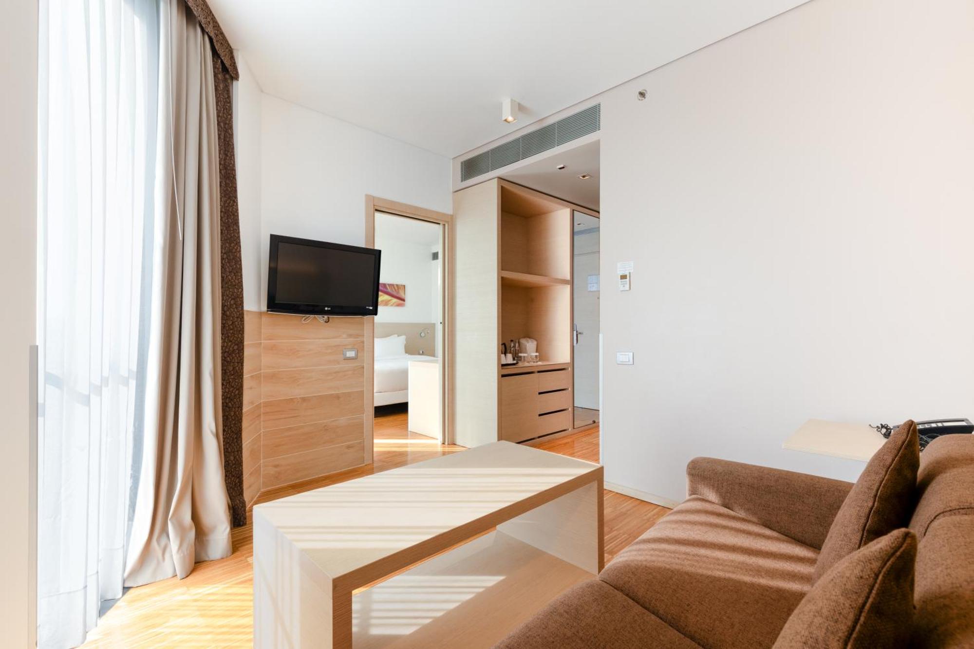 Ecksuite mit Kingsize-Bett