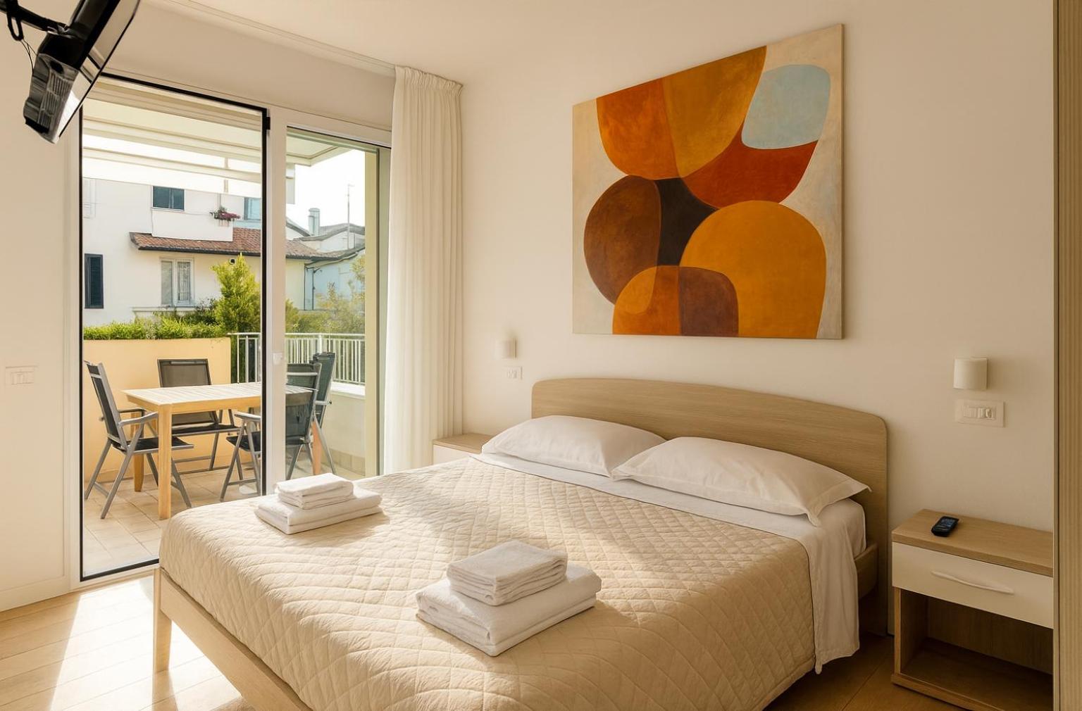 One-Bedroom Apartment Balcony