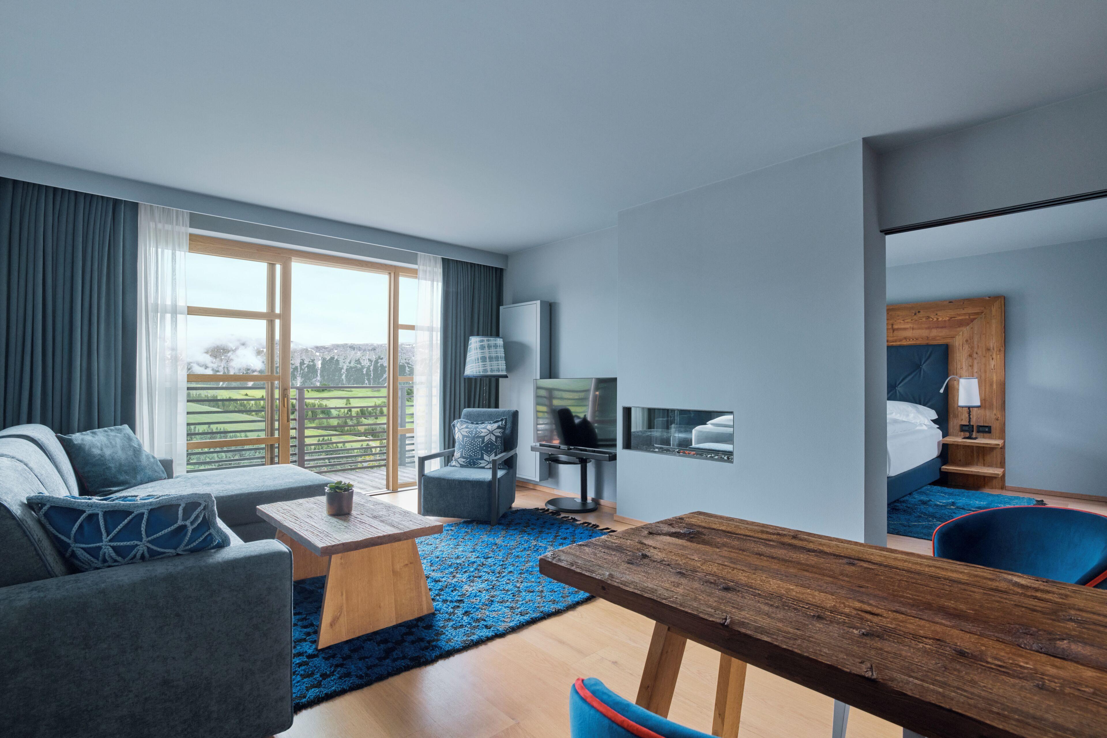 Apartament typu Suite z widokiem na góry