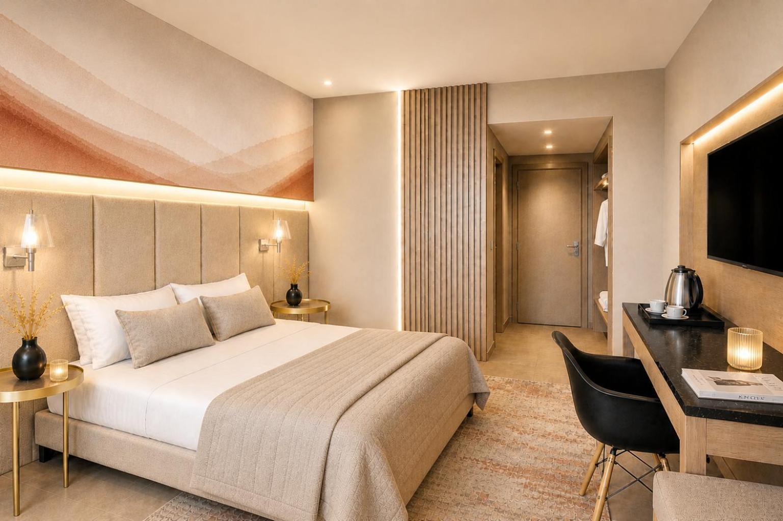 Deluxe Double or Twin Room Pool View