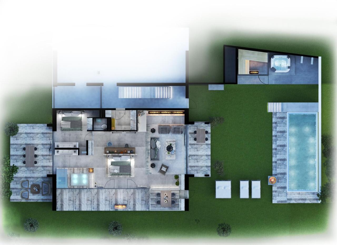Chalet mit 2 Schlafzimmern