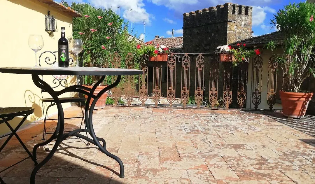 La Terrazza sul Borgo - Montefioralle Apartment-1