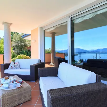 Villa Diamante Con Vista Lago Maggiore E Piscina-2