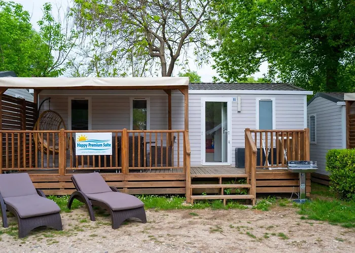 Happy Camp mobile homes in Camping Bella Italia