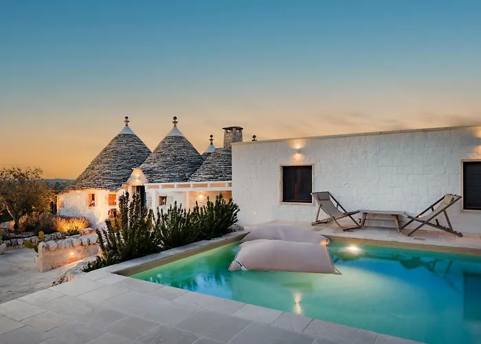 Trullo Perla Greta - Luxury Country Villa&private heated pool