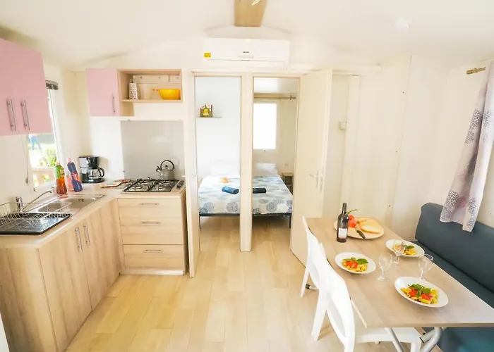 Happy Camp mobile homes in Villaggio Camping Baia Domizia