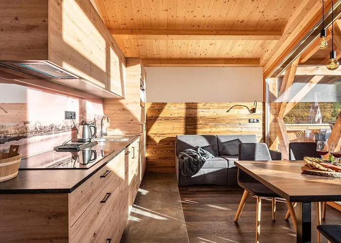 Ferienwohnung Zu Grof Alpenglühn Kastelruth
